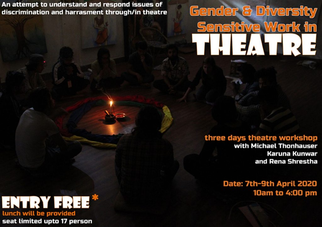 Gender and Diversity Sensitive Work in Theatre (Open Call) 1 Gender and Diversity Sensitive Work in Theatre (Open Call) 1