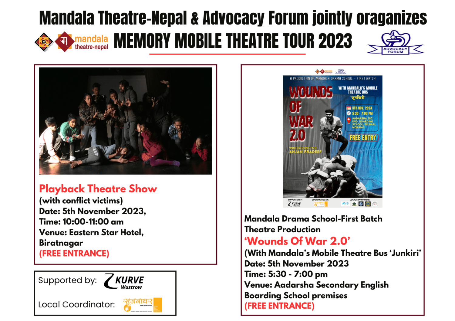 MANDALA THEATRE-NEPAL & ADVOCACY FORUM JOINTLY ORGANIZES MEMORY MOBILE THEATRE TOUR 2023 (2)